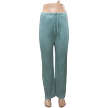 Bluence Fitilli Beli Lastikli Kadın Spor Pantolon