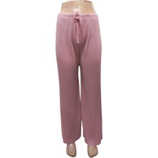 Bluence Fitilli Beli Lastikli Kadın Spor Pantolon