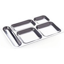 Tabldot Çelik Self Servis 5 Bölmeli