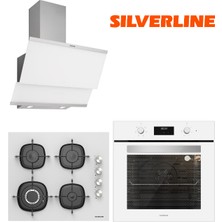 Silverline 3'lü Ankastre Set (BO6502W02-3420 W CLA-CS5629W01)