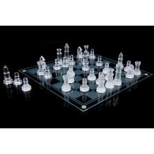 Maksimum Way Glass Chess Cam Satranç Takımı (35 cm x 35 Cm)