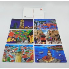 Gifts Turkiye Giftsturkiye Kartpostal Istanbul Yılbaşı Hediye 6 Adet