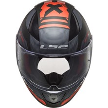 Ls2 Rapıd Xtreet Mat Siyah-Kırmızı Kask