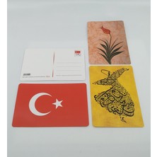 Gifts Turkiye Giftsturkiye Kartpostal Değerlerimiz Yılbaşı Hediye 6 Adet