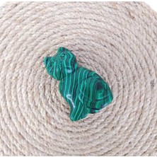 HD Marketim Doğal Taş Kedi 4 cm Heykelcik Şifa Çakra Enerji Cep Koruyucu El Sanatları Ev Ofis Dekorasyonu