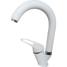 Yılmek Beyaz Kuğu Lavabo Bataryası