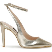 Nine West Fonk 3fx Altın Kadın Topuklu Ayakkabı