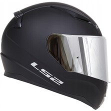 Ls2 Rapıd Mat Siyah Fullface Motosiklet Kaskı Gri Camlı