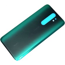 Tkgz Redmi Note 8 Pro Arka Pil Batarya Kapağı (Cam) Yeşil