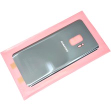 Tkgz Samsung Galaxy S9 Arka Pil Batarya Kapağı (CAM) FÜME
