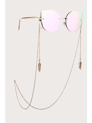 New Obsessions Yaprak Detaylı Gözlük Zinciri Gözlük Askısı