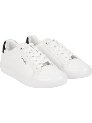 Calvin Klein Beyaz Kadın Sneaker HW0HW01406YBR10