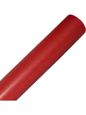 Parti Adresi Baskılı Kuşe Kağıt Rulo 70X25MT Kırmızı Çizgili