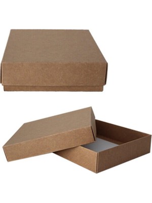 Kraft Kutu Karton Hediye Kutusu 32X32X6 Cm