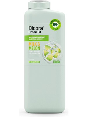 Dicora Urban Fit Urban Fit A Vitamini Süt ve Kavun Duş Jeli   400 ml