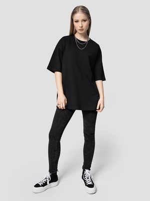 Loft Oversize Kadın Tshirt Kısa Kol