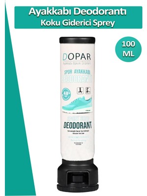 Dopar Ayakkabı Deodorantı Koku Giderici Önleyici Sprey 100ML