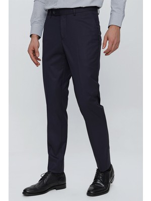 İmza Lacivert Slim Fit 6 Drop Pantolon 3230153200