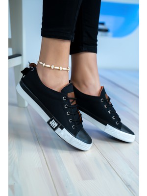 Bartrobel Kadın Erkek Günlük Spor Ayakkabı Siyah