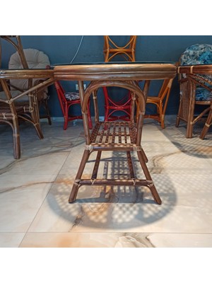 Sancaktar Bambu Bambu Masa Oval 60X100 (camsız)