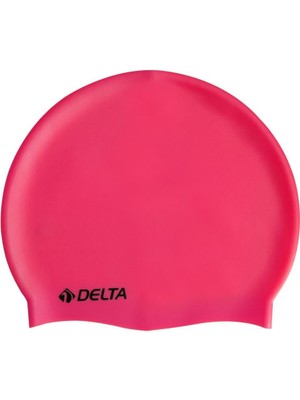 Delta Silikon Bone 10 Adet Yüzücü Havuz Deniz Bonesi (Düz Renk)