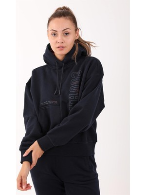Maraton Sportswear Kadın Kapüşonlu Sweatshirt