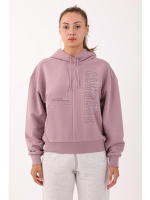 Maraton Sportswear Kadın Kapüşonlu Sweatshirt