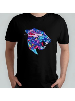 Pixxa Mr. Beast %100 Pamuklu Bisiklet Yaka T-Shirt Model - 22