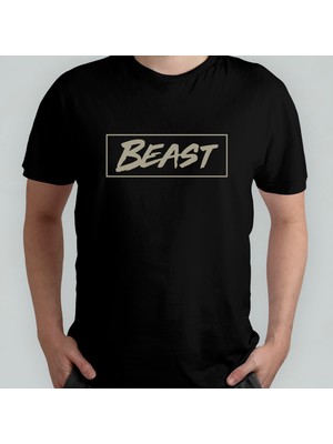 Pixxa Mr. Beast %100 Pamuklu Bisiklet Yaka T-Shirt Model - 24
