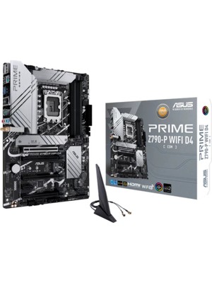 Asus Prime Z790-P Wıfı Z790 Ddr5 M.2  Dp/hdmı  Pcı 5.0 1700P Anakart