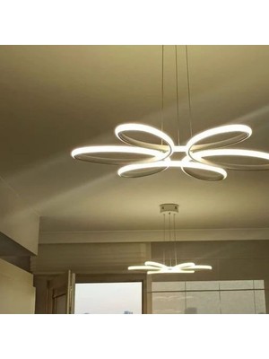 Axlight Ledli Papatya Desen Avize