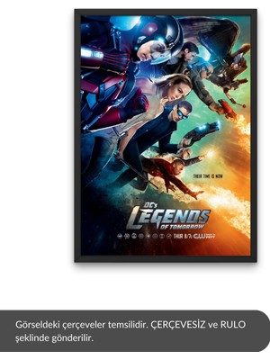 NOKEM Kanvas Legends of Tomorrow Posteri & Legends of Tomorrow Afişi Posteri DCKNKM1