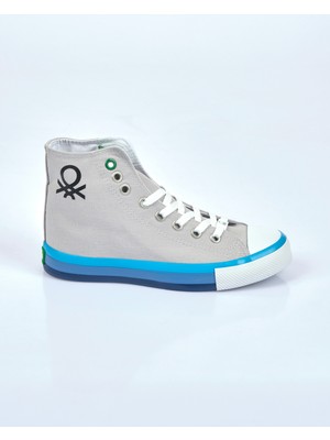 Benetton Gri Kadın Sneakers BN-30189