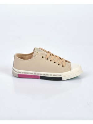 Benetton Bej Kadın Sneakers BN-30731