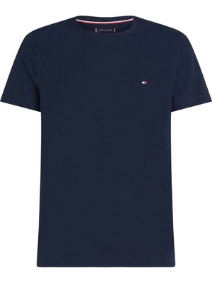 Tommy Hilfiger Core Stretch Slim C-Neck Erkek Tişört10