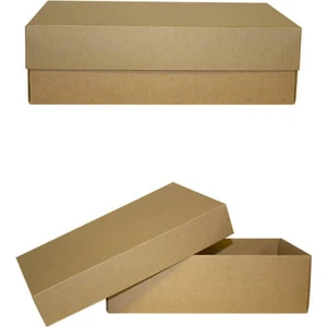 Kraft Kutu Karton Hediye Kutusu 19X30X9 Cm