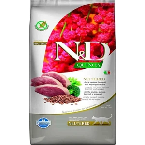 Quinoa Kısırlaştırılmış Ördek Brokoli ve Kuşkonmazlı Yetişkin Kedi Maması 5 kg