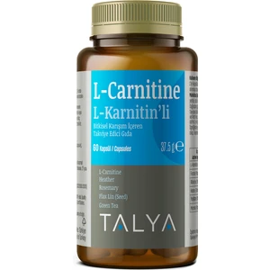 L-Carnitine, L-Karnitinli Bitkisel Karışım İçeren Takviye Edici Gıda, 60 Kapsül