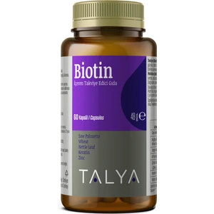 Biotin İçeren Takviye Edici Gıda, 60 Kapsül