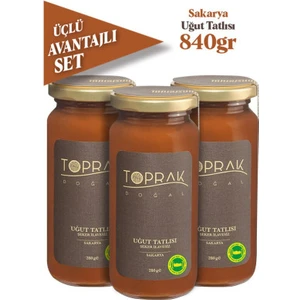Toprak Doğal Uğut Tatlısı 280 g - Nevruz Tatlısı 3'lü Set