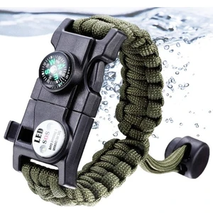 Paracord Hayatta Kalma Kamp Bilekliği