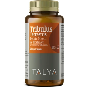 Tribulus Terrestris Demir Dikeni ve Ekstraktı İçeren Takviye Edici Gıda, 60 Kapsül