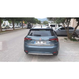 Fiat Egea Cross 2020 Üzeri Krom Bagaj Alt Çıtası