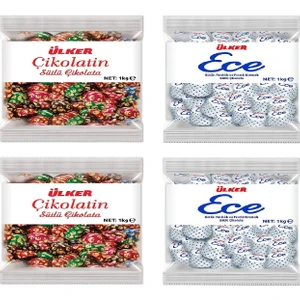 Ece Çikolata 2 kg & Ülker Çikolatin 2 kg