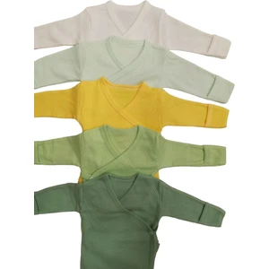 Uzun Kollu Kendinden Eldivenli Çıtçıtlı Badi Kruvaze (5 Li Paket)10