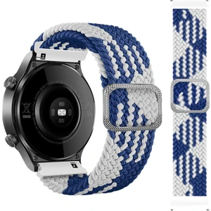 Honor Watch Magic 2 46MM Için Esnek Örgülü Kumaş Kordon Kayış - KY29