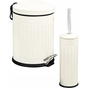 Ikili Banyo Seti Krem Vintage