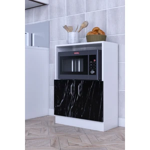 Rafineri Makro Dolap Çok Amaçlı Mikrodalga Fırın Dolabı Mdf