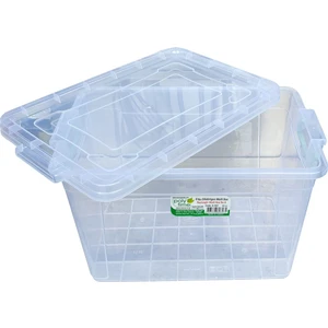 Poly Time Polytime Şeffaf Kilitli Mutfak Eşya Gıda Saklama Düzenleme Kabı Kutusu - Dikdörtgene - 8,5 Litre