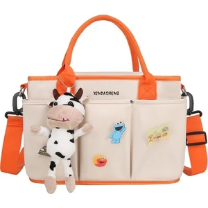 Büyük Kapasiteli Bebek El Çantası- Bej (Yurt Dışından)